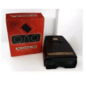 Bi-Lens 35 mm Slide Viewer - Vintage - With Original Box